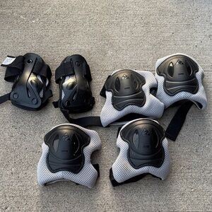 🆕 K2 Black and Gray Protective Gear Set. Unisex. Brand New!!💥💥